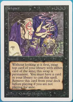 Darkpact Unlimited VHP/DAMAGED (Rare Reserved List Magic Card) (518528) ABUGames - Image 1