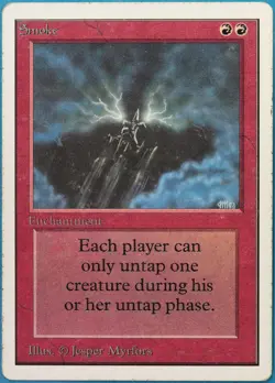Smoke Unlimited VHP/DAMAGED Red Rare MAGIC MTG CARD (ID# 518670) ABUGames - Image 1