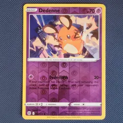 Dedenne 067/172 - Brilliant Stars - Common Reverse Holo Pokemon Card - LP - Image 1