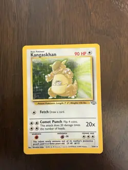 Pokemon TCG Kangaskhan Jungle 05/64 90 HP Holo Rare English Card - Image 1