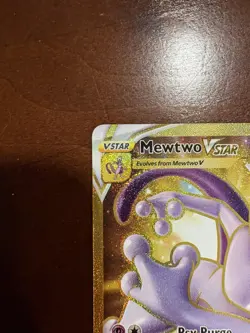 Mewtwo VSTAR (Secret) 086/078 Pokemon GO Holo, english, pokemon card - Image 5