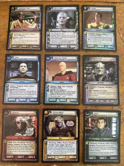 Star Trek CCG Second Edition 10th Anniversary Promo Set (18 foil cards) MINT - Image 2