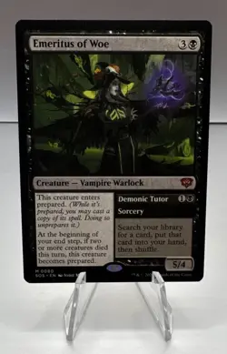 Emeritus of Woe Secrets of Strixhaven Regular MTG 0080 - Image 1
