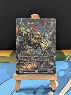MTG TMNT pza - Ronin's Arsenal - Conqueror's Flail - mythic - 15/20 - Non-Foil - Image 1