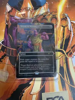 SWORDS TO PLOWSHARES PSA Magazine Promo THANOS 2026 Wizards Of The Coast MARVEL - Image 1