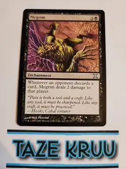 Megrim 10th Edition Near Mint Mtg - Image 1