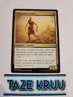 Wayward Servant Amonkhet Near Mint Mtg - Image 1