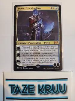 Dovin, Grand Arbiter Ravnica Allegiance MTG Near Mint - Image 1