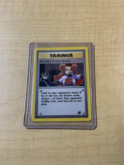 Rocket's Sneak Attack 72/82 Team Rocket Rare Regular 1999 WOTC Pokemon TCG Lp-NM - Image 1