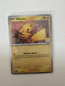 Pokemon Pikachu 2026 Pokemon Day Promo Card Pokemon TCG - Image 1