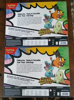 Pokemon TCG Ascended Heroes First Partners Deluxe Pin Collection Sealed Lot Of 2 - Image 2