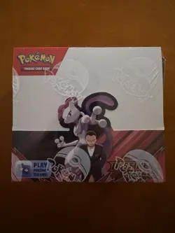 Sealed Destined Rivals Booster Box Pokemon TCG Mint No Rips Tears Or Holes - Image 1