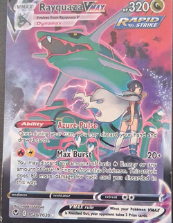 The Pokemon Company Rayquaza VMAX TG29/TG30 Evolving Skies Full Art Holo UR - Image 1
