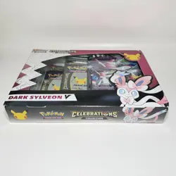 Pokemon 2022 Celebrations Dark Sylveon V Collection Box Sealed - Image 4