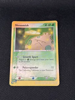 POKEMON SHROOMISH 78/100 SANDSTORM REVERSE HOLO - LP - Image 1