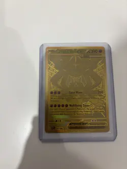 Mega Zygarde EX Gold Hyper Rare 124/088 Pokemon Perfect Order English 2026 - Image 2
