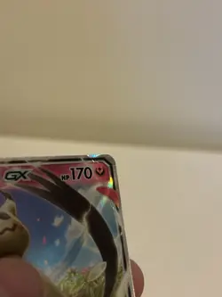 Pokemon Mimikyu GX 149/214 MP SM Lost Thunder Holo Full Art Ultra Rare 170 HP - Image 3