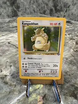 Pokemon TCG Kangaskhan Jungle 5/64 Holo Unlimited Holo Rare - Image 1