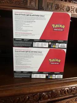 2 Pokemon TCG: Prismatic Evolutions ETB & Booster Bundle Costco (LOT OF x2) - Image 2