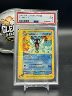 Gyarados 11 2003 Pokemon Skyridge Rare Non Holo PSA 9 Mint (CB) - Image 1