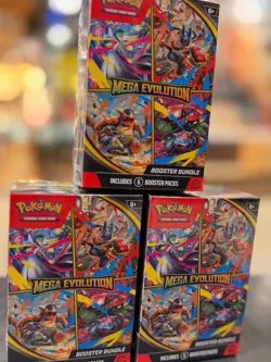 Pokemon TCG Mega Evolution BOX ENHANCED BOOSTER BUNDLE Sealed IN HAND - Image 1
