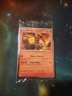Ho-Oh 010/086 Galaxy GameStop Promo Stamped Sealed Pokemon Chaos Rising - Image 1