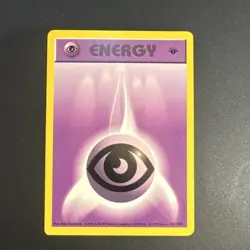 Pokemon TCG Psychic Energy 1st Edition Shadowless Base Set - Image 1