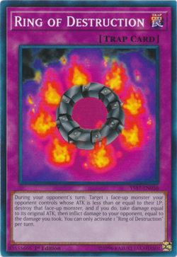 Ring of Destruction YS17-EN036 1st ED Yu-Gi-Oh! - Image 1