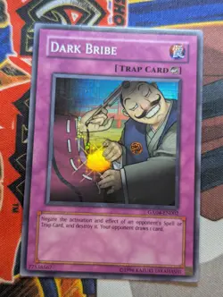 Dark Bribe - GX04-EN002 - Super Rare Yugioh - LP/MP - Image 1