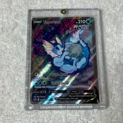 2019-2023 Pokemon SWSH Black Star Promos Vaporeon V #SWSH181 - Image 1