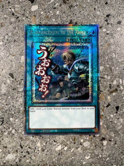 Yugioh Reinforcement of the Army RA05-EN113 Starlight Rare Stamp 1st Ed EU NM-M - Image 1