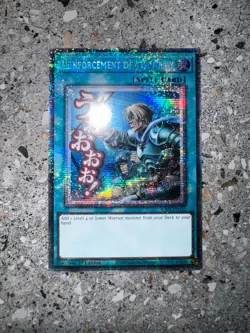 Yugioh Reinforcement of the Army RA05-EN113 Starlight Rare Stamp 1st Ed EU NM-M - Image 3
