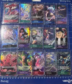 Bandai One Piece NM English Foil Alt Art Lot x15 - Image 1