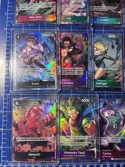 Bandai One Piece NM English Foil Alt Art Lot x15 - Image 2