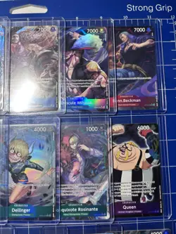Bandai One Piece NM English Foil Alt Art Lot x15 - Image 5