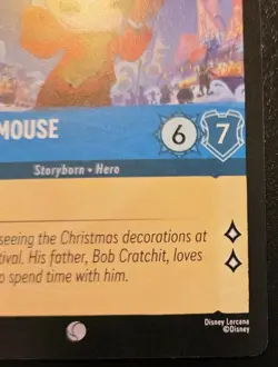 Mickey Mouse - Tiny Tim's Father 140/204 Common Winterspell Disney Lorcana TCG - Image 5