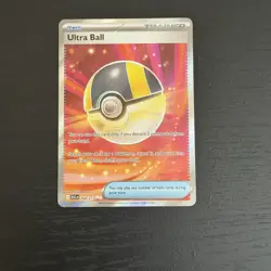 Pokemon Ultra Ball 264/217 ASC EN Trainer-Item Rare Full Art Holo Card - Image 1