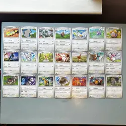 Colorless Normal Type Pokemon TCG English Regular Card Lot Of 21 - Image 1