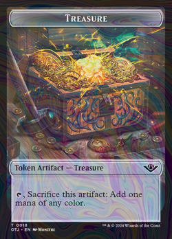 Foil Treasure Token - totj - 18 | MTG Card - Image 1