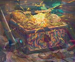 Foil Treasure Token - totj - 18 | MTG Card - Image 2