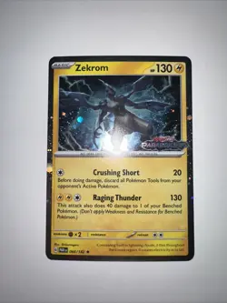 Zekrom (Paradox Rift Stamped) 066/182 Miscellaneous Cards & Products Holo - Image 2