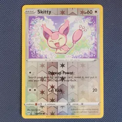 Skitty 141/189 - Darkness Ablaze - Common Reverse Holo Pokemon Card - NM - Image 1