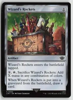 Wizard's Rockets LP 252 Lord of the Rings Magic: The Gathering - Image 1