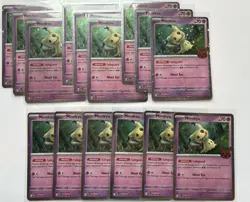 Pokemon - Mimikyu 37/91 Trick Or Trade Booster 2024 Cosmos Holo Rare NM x15 - Image 1