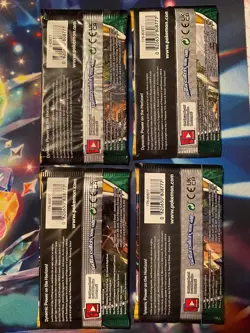 Pokemon TCG Sword & Shield Evolving Skies Sealed Booster Pack Art Set 4 Packs - Image 2