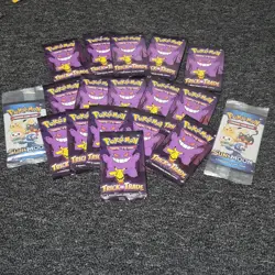 Pokemon TCG Trick or Trade & Sun & Moon Sealed Booster Pack Lot 18x Nintendo - Image 1