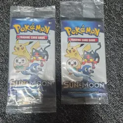 Pokemon TCG Trick or Trade & Sun & Moon Sealed Booster Pack Lot 18x Nintendo - Image 2