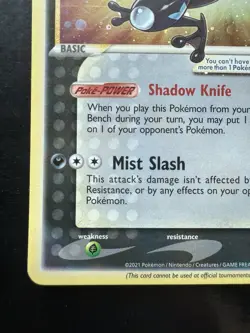 Pokemon Celebration Gold Greninja Star SWSH144 Sword & Shield Promo Holo (NM) - Image 4