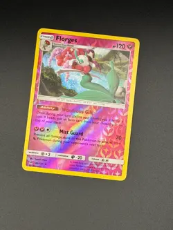 Pokemon Florges Reverse Holo Rare SM - Forbidden Light 86/131 NM - Image 1