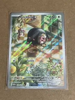 Pokemon TCG Lechonk 209/197 Obsidian Flames Illustration Rare Holo English 60HP - Image 1